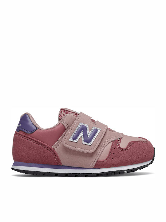 New Balance Kids Sneakers with Straps Fuchsia