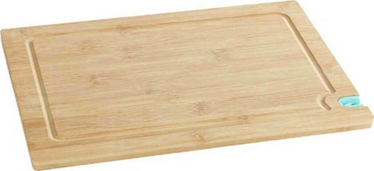 Wenko Rectangular Bamboo Chopping Board Beige 36x28cm