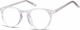 Sunoptic Plastic Eyeglass Frame Purple CP123D