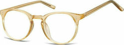 Sunoptic Κοκκάλινος Σκελετός Καφέ CP123E