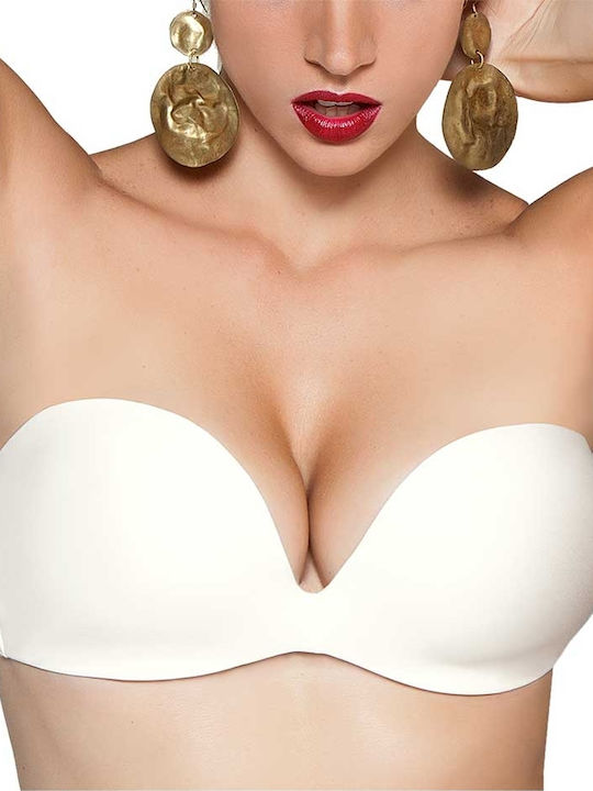 Luna Secret Sense 11065 Ivory Strapless Σουτιέν...