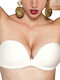 Luna Secret Sense 11065 Strapless Bra with Light Padding Ivory