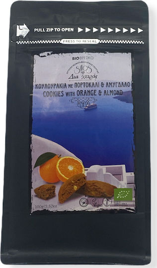 Sitos Dia cheiros Organic Cookies Orange & Almond 100g