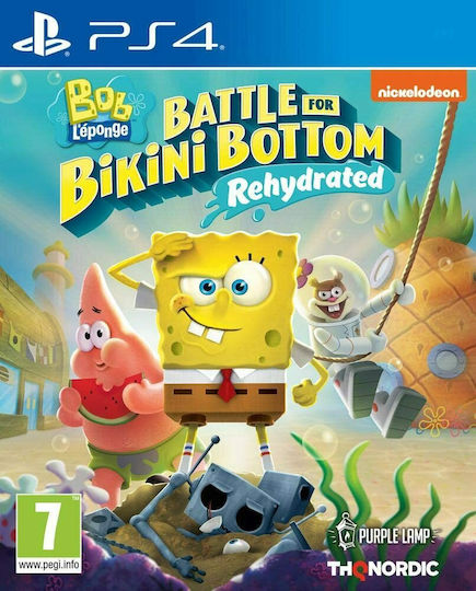 SpongeBob SquarePants: Battle for Bikini Bottom - Rehydrated PS4 Game (Used)