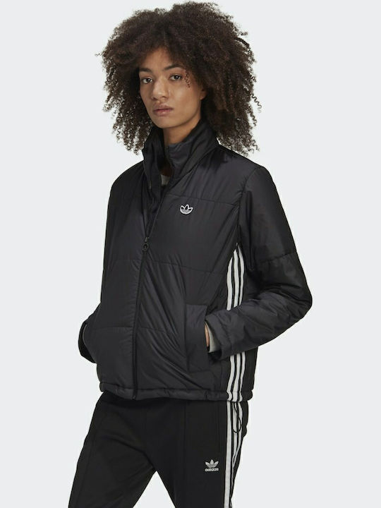 Originals Women's Short Puffer Jacket for Winter Black