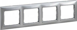 Legrand Valena Switch Frame 4 Positions Vertica...