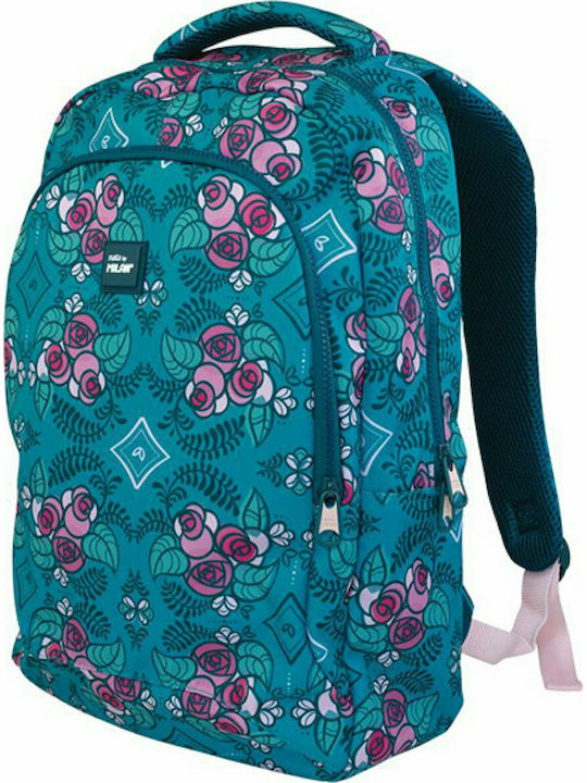 Milan School Bag Backpack Elementary, Elementary in Light Blue color 21lt