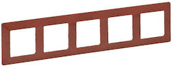 Legrand Valena Life Switch Frame 5 Positions Ve...