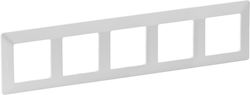 Legrand Valena Life Schalterrahmen 5-fach Verti...
