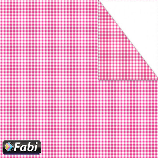 Fabi Karton 14560 Beidseitig 50x70cm. Rosa