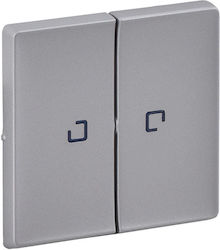 Legrand Valena Life Lichtschalterplatte Doppelw...
