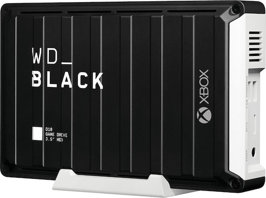 Western Digital Black D10 Game for Xbox USB External HDD 12TB Black
