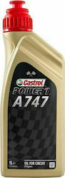 Castrol Power 1 2T A747 Λάδι Μοτοσυκλέτας για Δίχρονους Κινητήρες 1lt