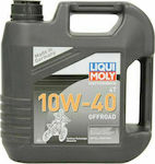 Liqui Moly Motorbike 4T Offroad Synthetic Motorcycle Oil for Four-Stroke Engines 10W-40 4lt