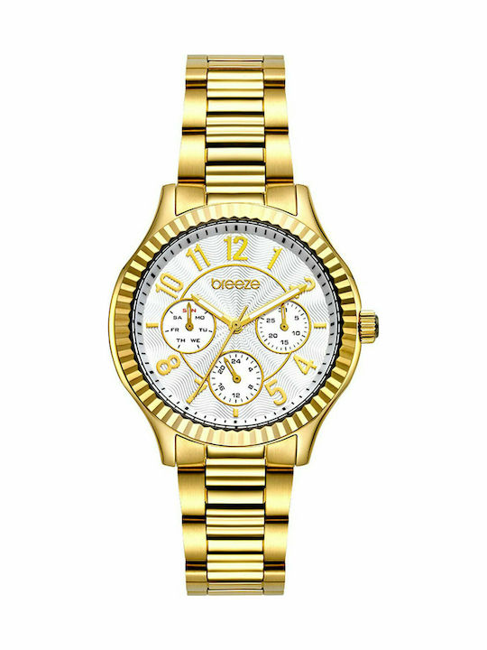 Breeze Suprecious Γυναικείο Ρολόι 38mm Χρονογρά...