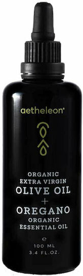 Aetheleon Ulei de Măsline Extra Virgin Produs organic cu Aromă cu oregano 100ml 1buc