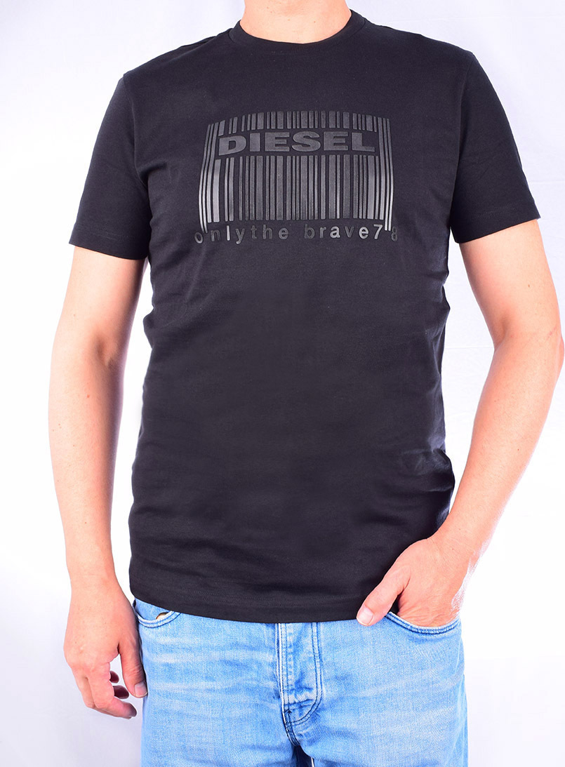 T-shirt Diesel Homme Marine T-Diegos | 100% Coton, Coupe Classique, Col Rond | Marque Diesel, Style Décontracté - 1