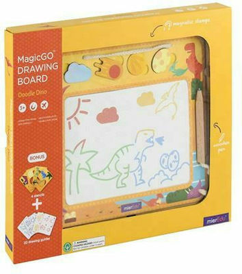 Mieredu Drawing Board Dinosaurs Kids Draw & Erase Board 34.3x29.7cm