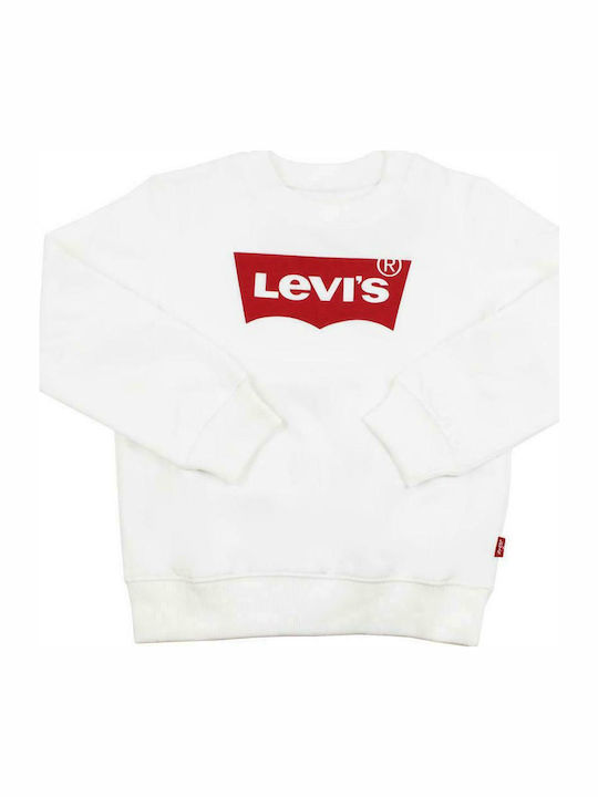 Levi's Παιδικό Φούτερ Λευκό