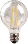 Eurolamp Becuri LED pentru Soclu E27 și Formă G125 Alb cald 1600lm Reglabil în intensitate 1buc