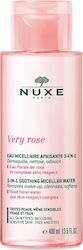 Nuxe Micellar Water Καθαρισμού Very Rose 3 in 1 Soothing για Ευαίσθητες Επιδερμίδες 400ml