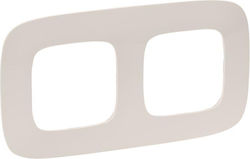 Legrand Valena Allure Schalterrahmen 2-fach Hor...