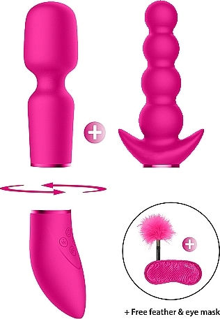 Shots Switch Pleasure Kit 3 Set Pink