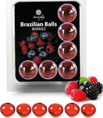 Secretplay Brazilian Balls mit Duftstoff Beeren 6Stück 3386-5