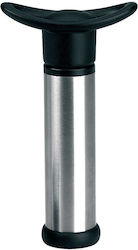 Lacor Αντλία Αφαίρεσης Αέρα Inox με 2 Πώματα Ασημί