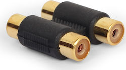 Cablexpert A-2RCAFF-01 RCA 2x female σε RCA 2x female Cablexpert A-2RCAFF-01 RCA 2x female σε RCA 2x female