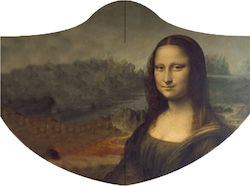 Loqi Face Mask Artist Leonardo Da Vinci Mona Lisa 1τμχ