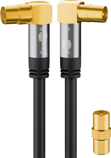 Goobay Wentronic Antenna Cable Coax male - Coax female 5m (70466)
