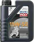 Liqui Moly Motorbike Offroad Sintetic Ulei de motocicletă pentru motoare în patru timpi 15W-50 1lt