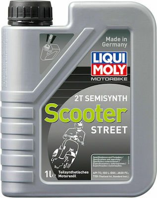 Liqui Moly Motorbike 2T Scooter Street Semi-synthetic Motorcycle Oil for Two-Stroke Engines 1lt