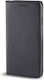 Senso Magnet Book Δερματίνης Μαύρο (Galaxy S7 Edge)