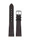 Tzevelion 103/56 ART 103/56 Leather Strap Dark brown 20mm