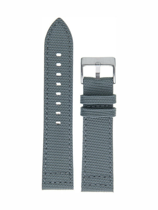 Diloy Straps Fabric Strap Gray 20mm