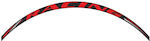 ΑΥΤΟΚΟΛΛΗΤΟ ΤΡΟΧΟΥ RACING RED REFLEX STRIP DCW33P| PRINT