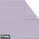 Fabi Cardboard Striped Double Sided Purple 50x70cm
