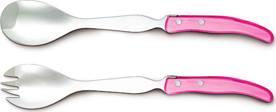 Claude Dozorme Inox Serving Utensil Set Pink 2pcs