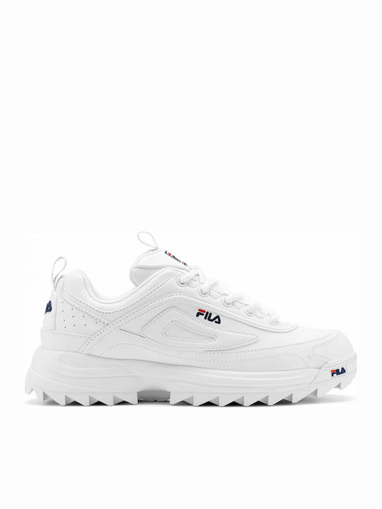 Distorter Adidași Chunky Pentru Femei Albi