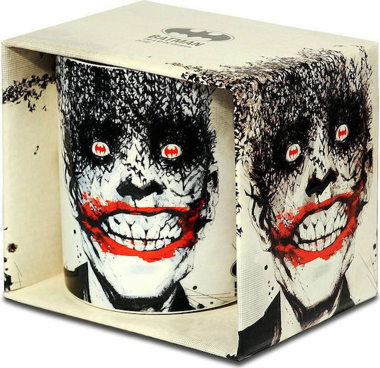 Dc Comics Joker Bats Becher Keramik Beige 300ml
