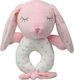 Kiokids Bunny Κουδουνίστρα Υφασμάτινη για 3+ Μηνών