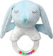 Kiokids Bunny Κουδουνίστρα Υφασμάτινη Ciel για ...