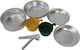 Compass Camping Cooking Utensils Cooking and Dining Set for 2 People