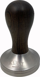 Karni Tamper with Flat Surface 57mm Sandalwood