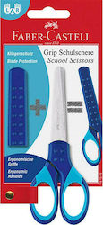 Faber-Castell Children's Scissors for Crafts with Metallic Blade Blue