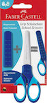 Faber-Castell Children's Scissors for Crafts with Metallic Blade Blue