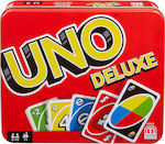 Mattel Επιτραπέζιο Παιχνίδι Uno Deluxe Card Game για 2-10 Παίκτες 7+ Ετών