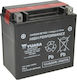 Yuasa Motorradbatterie YTX14H-BS 240A mit Kapazität 12Ah